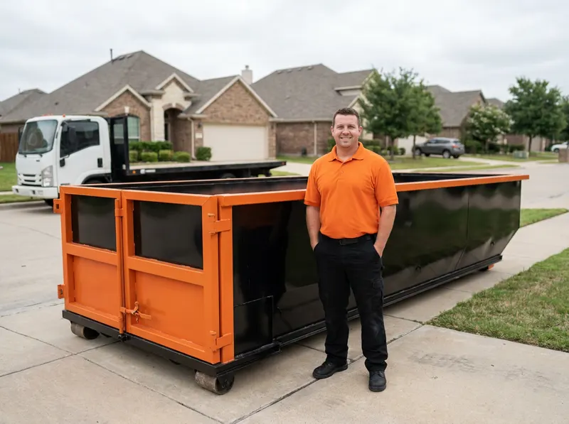 15-Yard Dumpster Rental in Fort Worth, TX