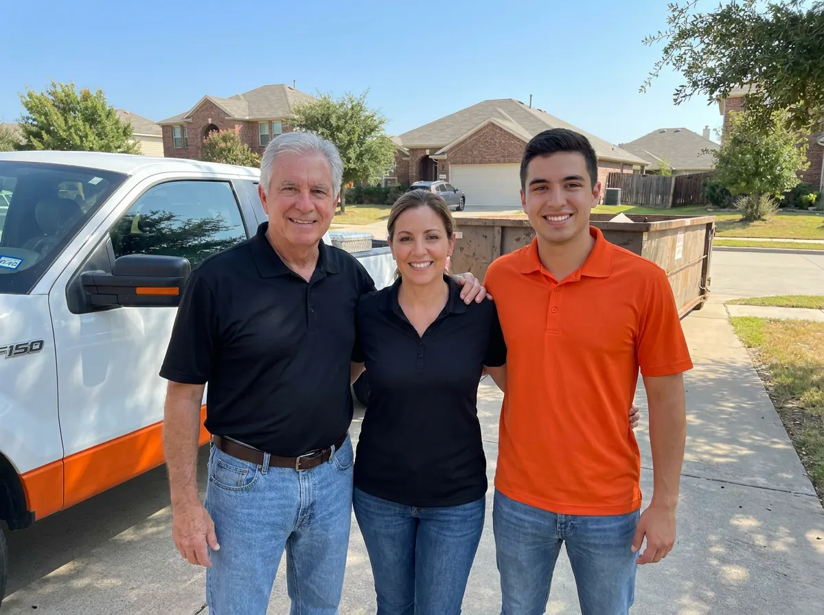 Ox Dumpster Rental dumpster rental team in Fort Worth, TX